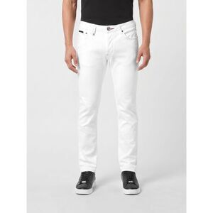 Philipp Plein Jeans Men White